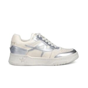 ASH Blake Silver Nappa Sneakers